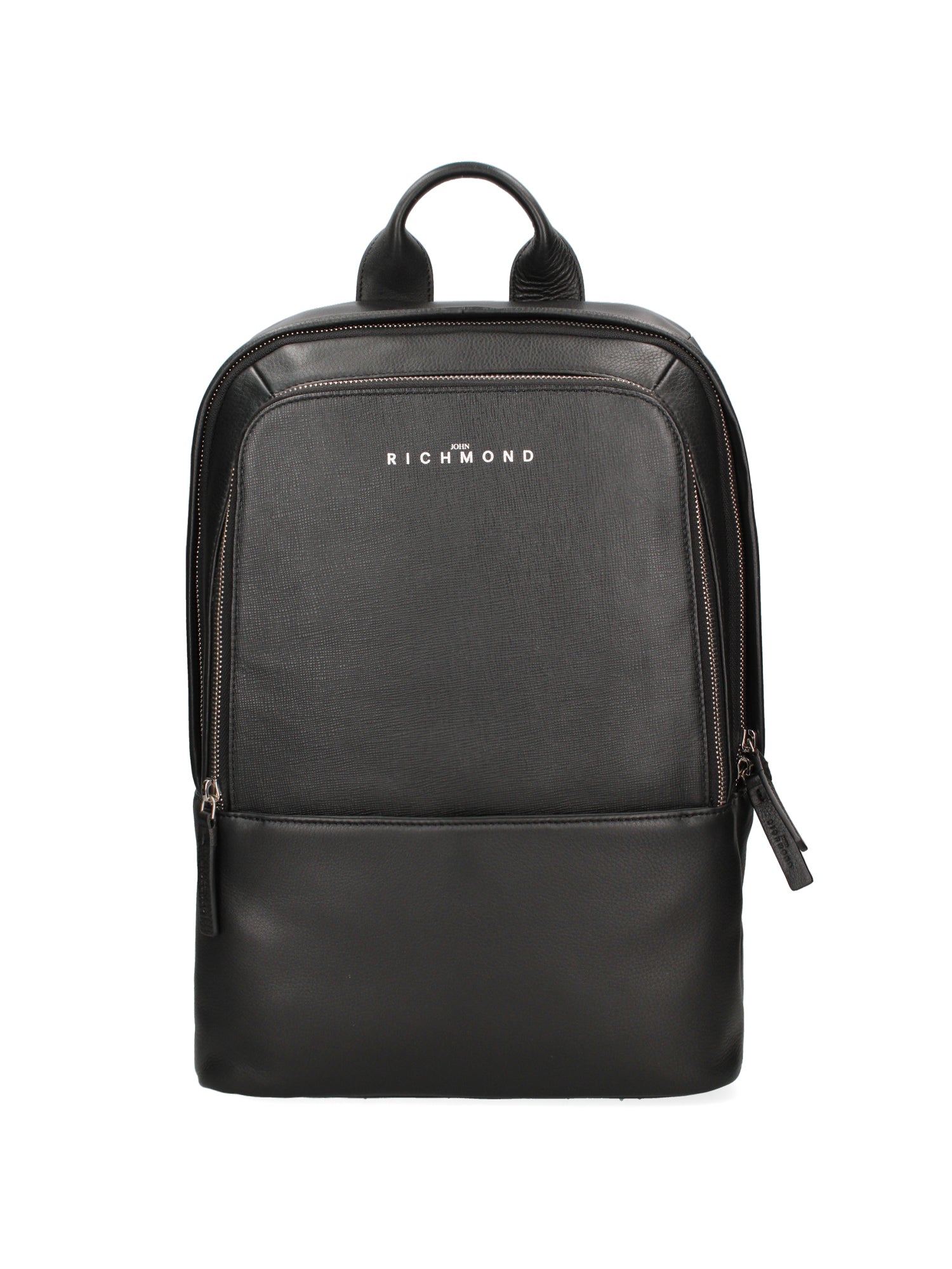 Zaino uomo in vera pelle Casual JR-B85-BLACK John Richmond
