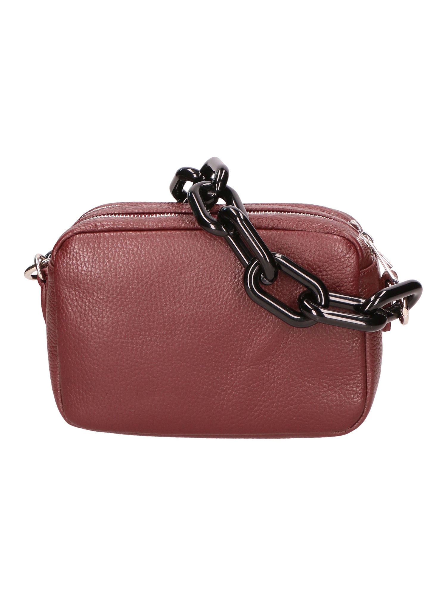 Barbara Borsa a spalla da donna Vera pelle 05706-D34 BORDO BORDEAUX Gave Lux