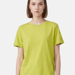 T-shirt in 84% Cotone 16% Elastan Verde