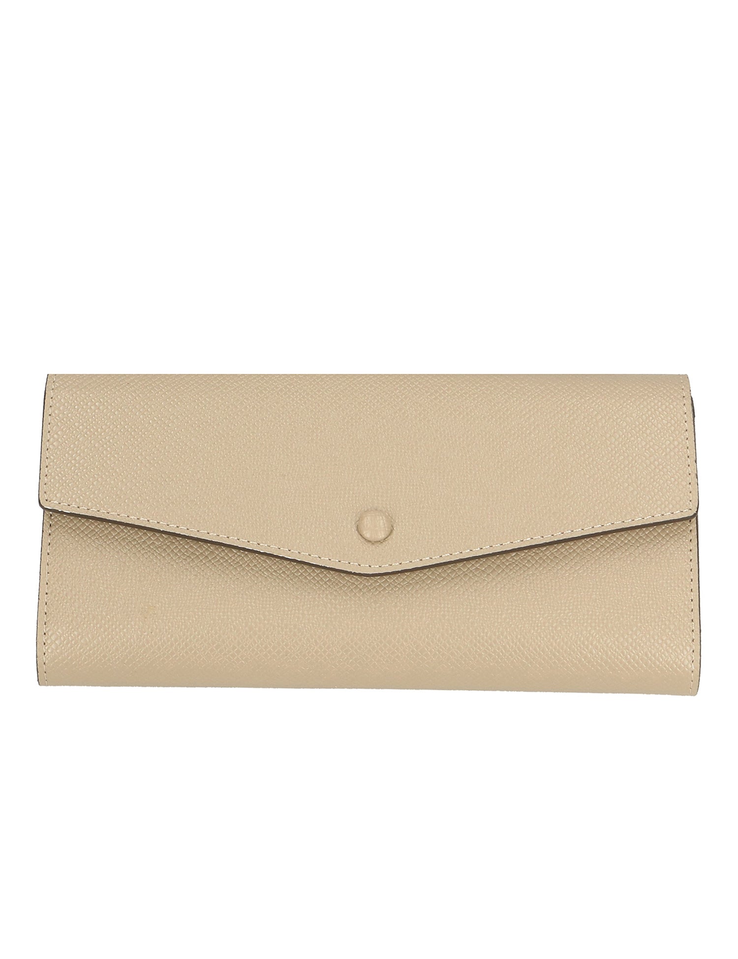 Manuela Portafoglio da donna 100% pelle 60303 2-FANGO TAUPE Gave Lux