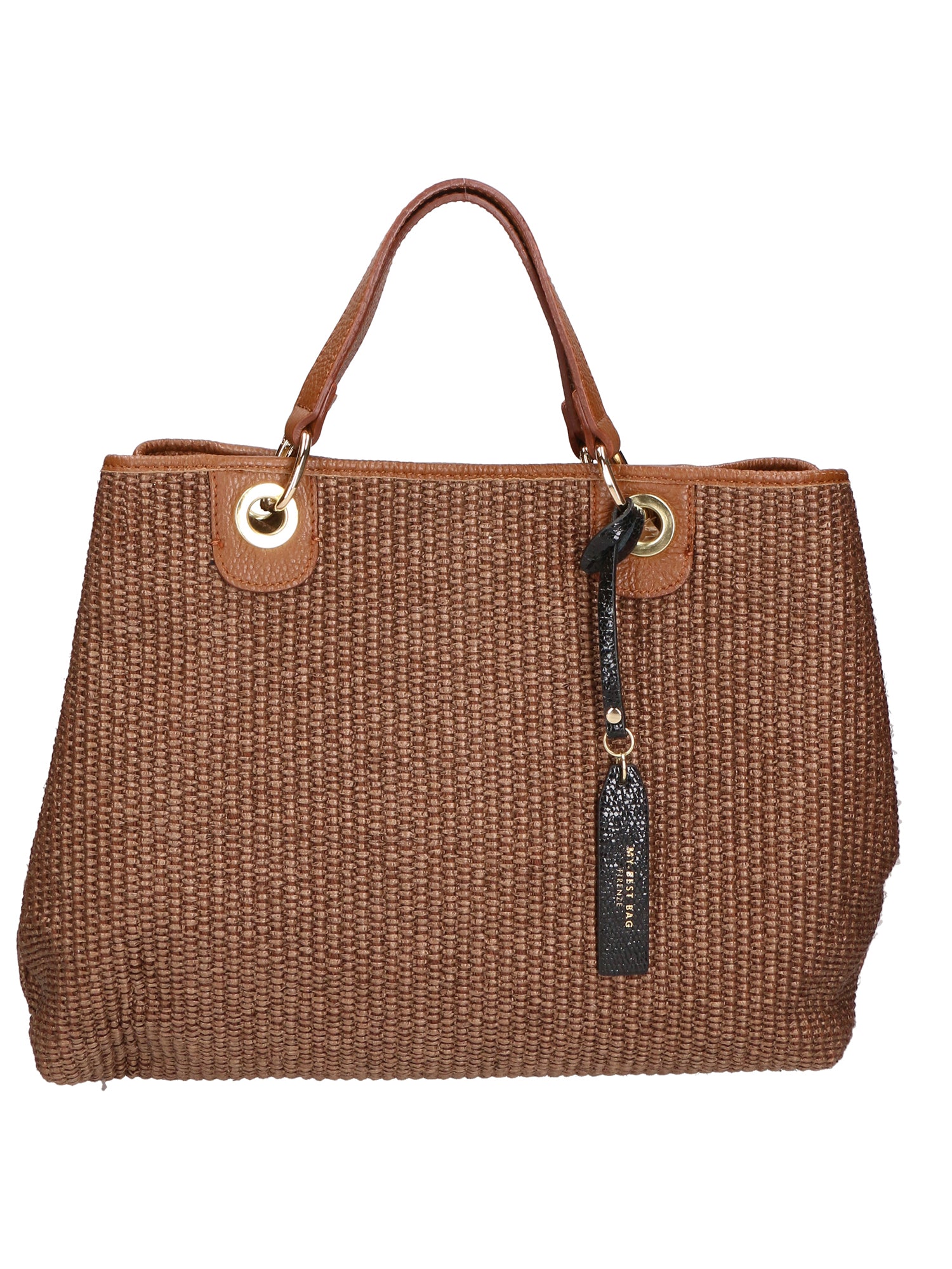 Borsa a mano da donna Paglia & Pelle MYB-05168-SS-25+D19 CUOIO SCURO My Best Bag