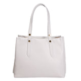 Iris Borsa a spalla da donna 100% pelle 06245-BIANCO WHITE Gave Lux