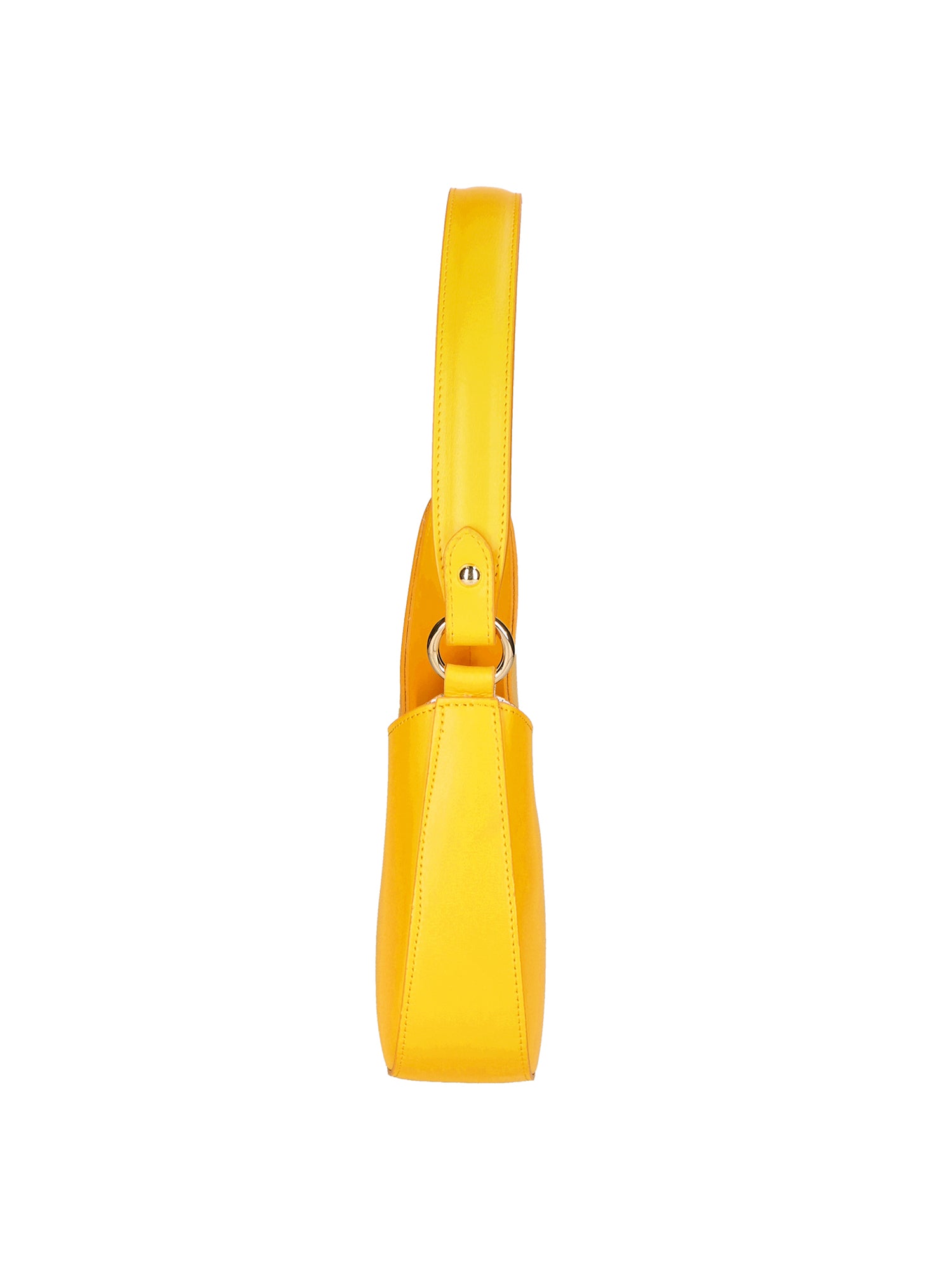 Borsa a spalla da donna Vera pelle MYB-05254-SS-GIALLO B04 My Best Bag