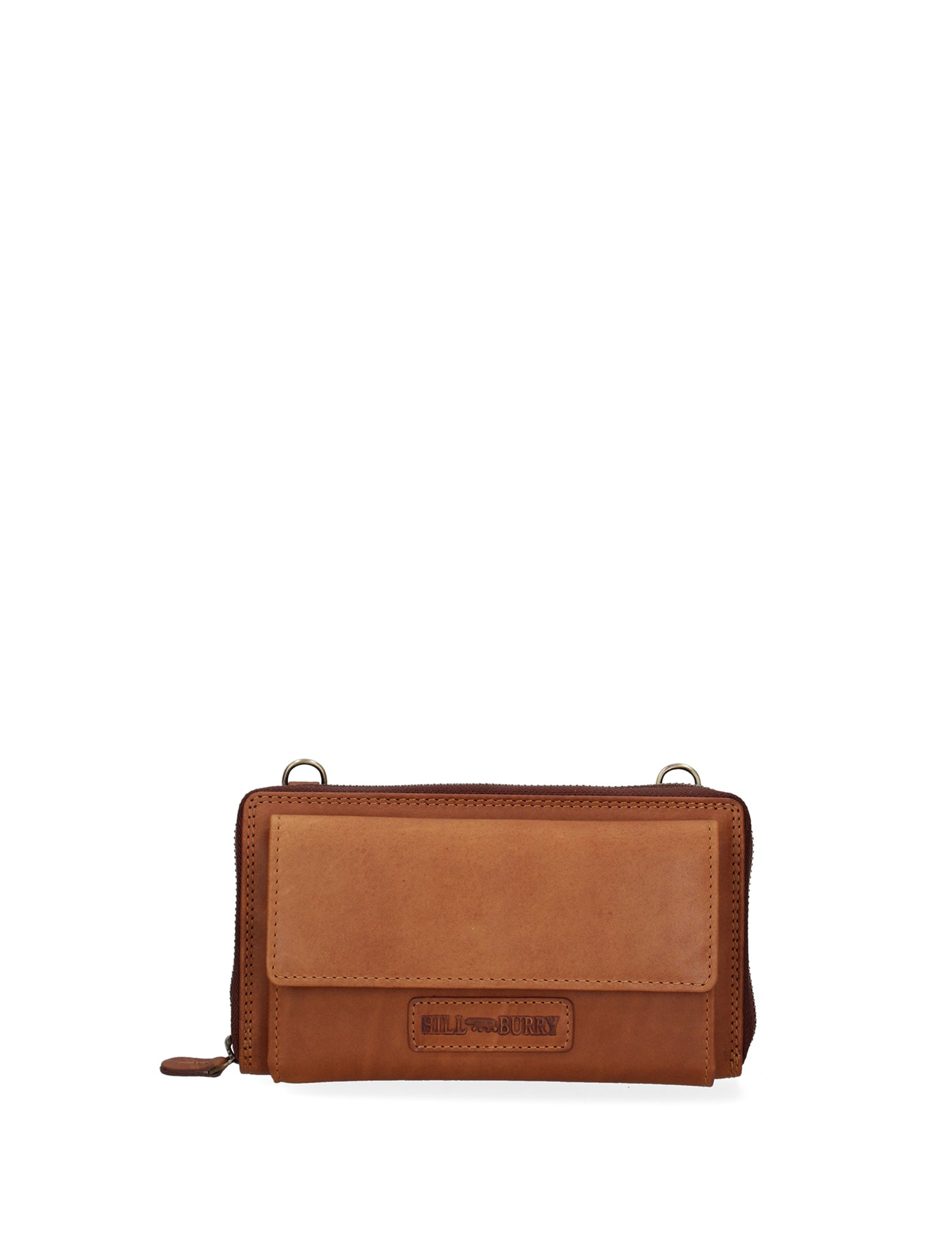 Portafoglio uomo in vera pelle Casual HILB-19153-CUOIO Hill Burry