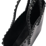 Borsa a mano da donna 100% Pvc FLAT GLAS M-BLACK Marc Ellis