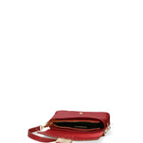 Wally Borsa a spalla da donna Vera pelle 06869-D10 ROSSO SCURO Gave Lux