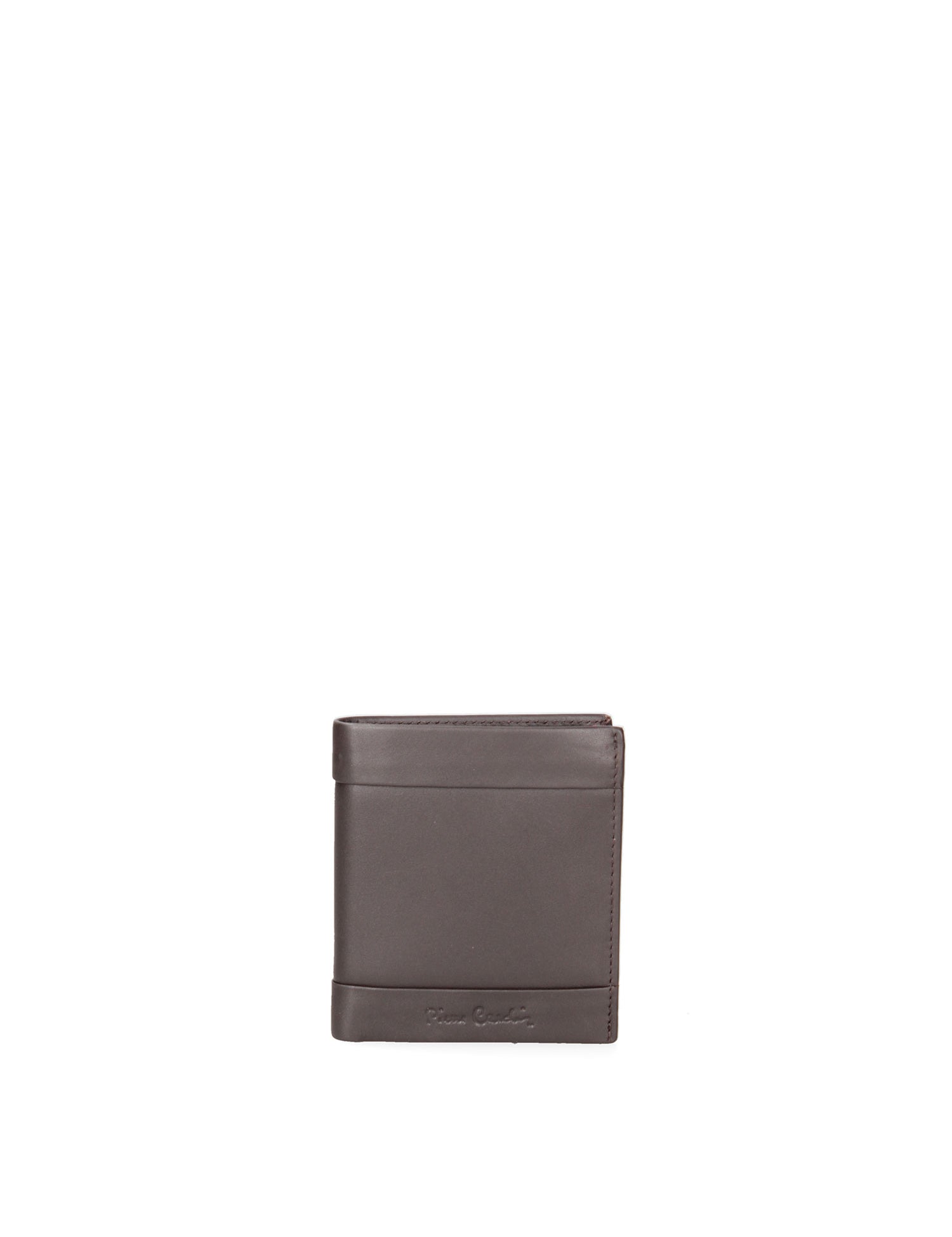 Portafoglio uomo in vera pelle Casual 8813-25-T.MORO Pierre Cardin