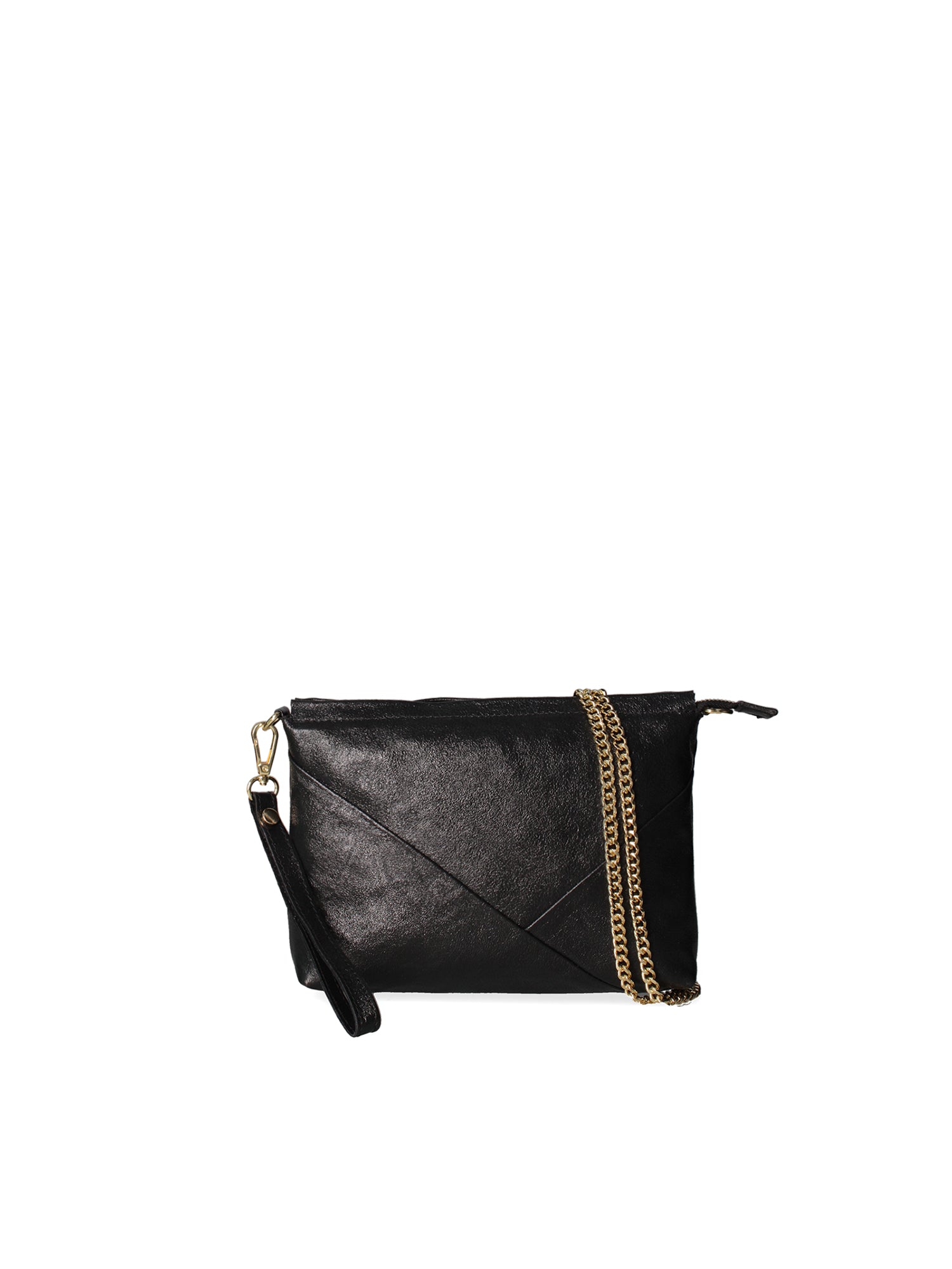 Astra Pochette da donna Vera pelle 07569-L022 NERO Gave Lux