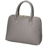 Kloe Borsa a mano da donna 100% pelle 3349-GRIGIO Gave Lux