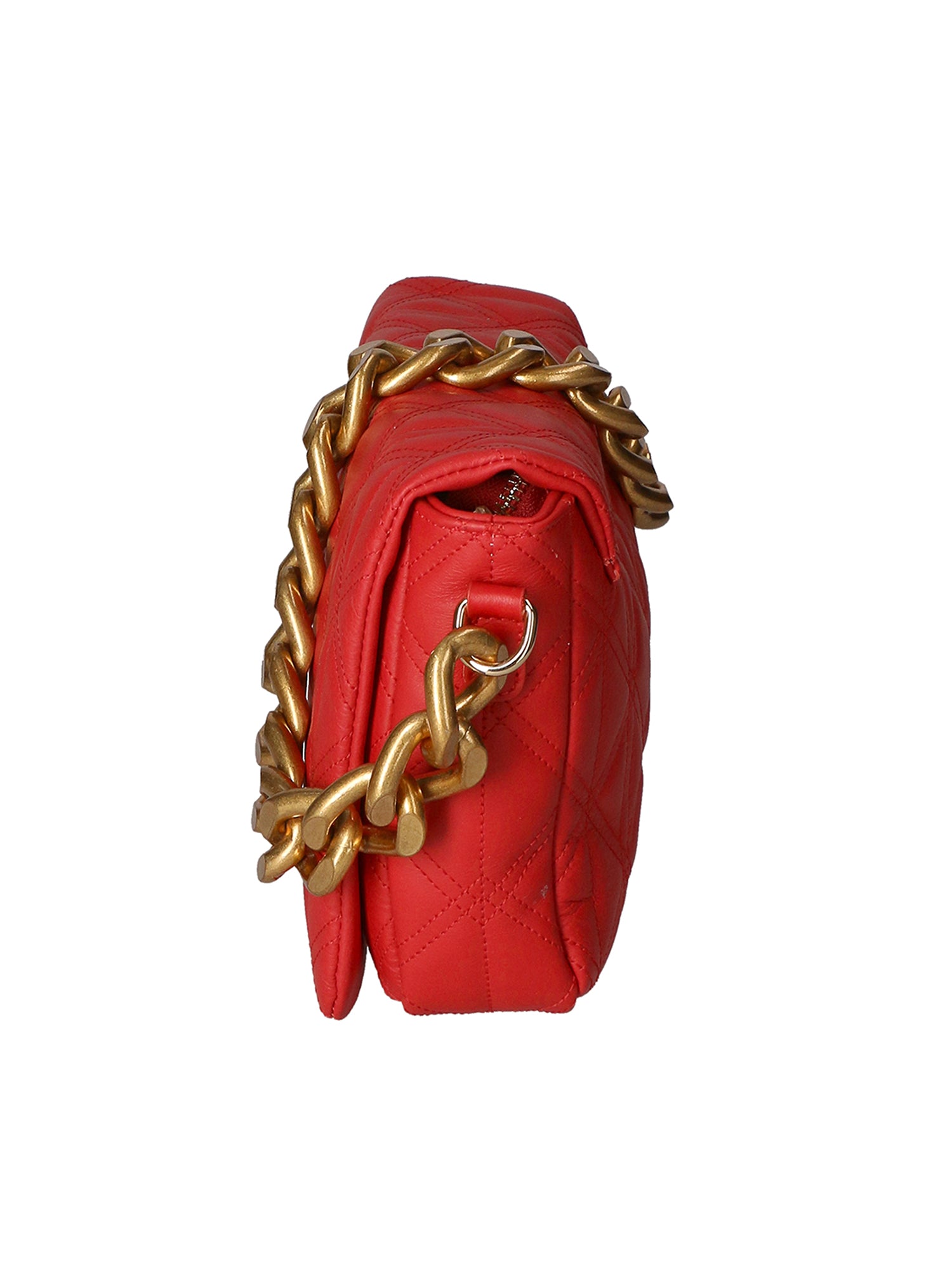 Aurélia Borsa a spalla da donna Vera pelle 04542-S58 ROSSO FUOCO Gave Lux