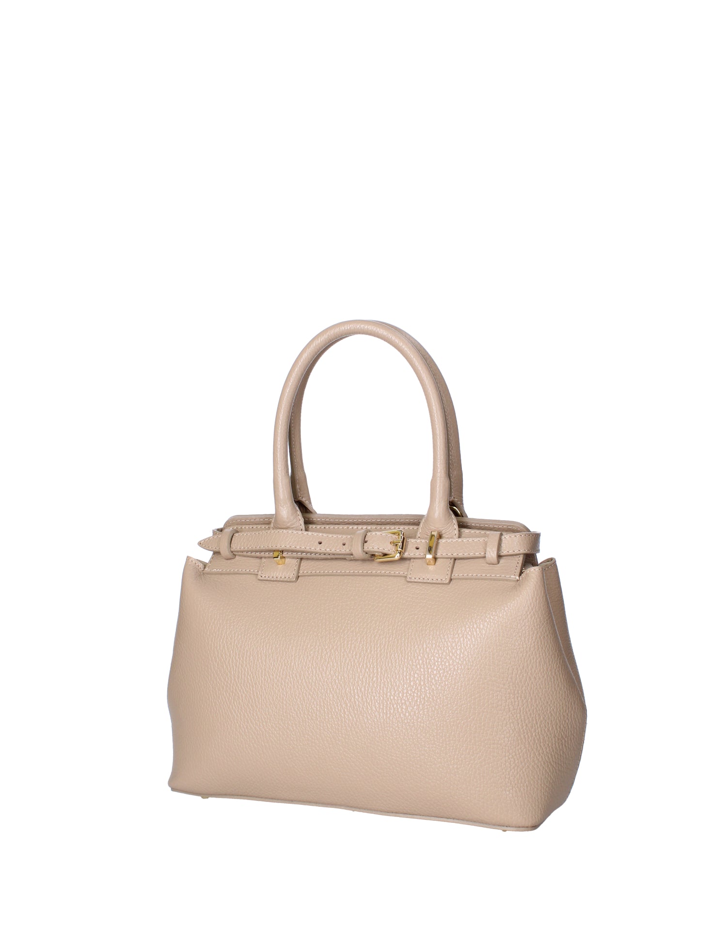 Borsa a mano da donna Vera Pelle 07146-D05 CAPPUCCINO Viola Castellani