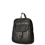 Zaino da uomo in vera pelle Casual HILB-1715-NERO Hill Burry
