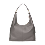 Ursula Borsa a spalla da donna Vera pelle 06673-D27 GRIGIO SCURO Gave Lux