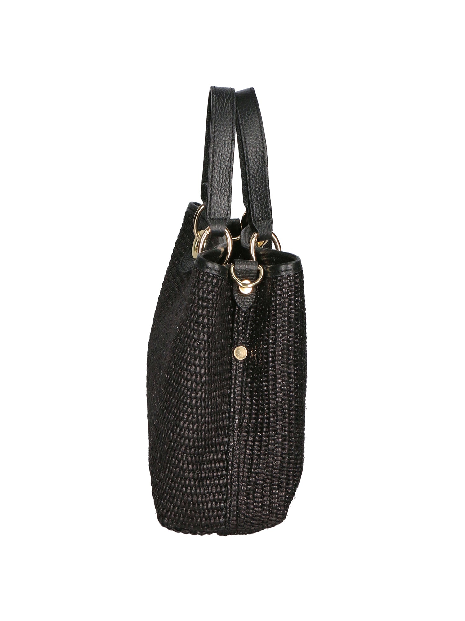 Borsa a mano da donna Paglia & Pelle MYB-05167-SS-12+D28 NERO My Best Bag