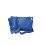 Ifigenia Borsa a tracolla da donna Vera pelle 05932-D22 BLUETTE ROYAL BLU Gave Lux