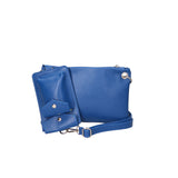 Ifigenia Borsa a tracolla da donna Vera pelle 05932-D22 BLUETTE ROYAL BLU Gave Lux