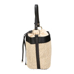 Borsa a mano da donna Cuoio & Paglia MYB-7041-SS-BEIGE+S28 NERO My Best Bag
