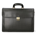 Cesare Borsa da lavoro uomo Vera pelle 7002-NERO Gave Lux