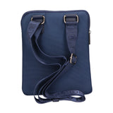 Borsa a tracolla uomo in pelle PU Casual PCL3154-BLUE Northampton Polo Club