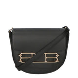 Borsa a tracolla da donna 100% pelle MYB-8009-FW-NERO My Best Bag