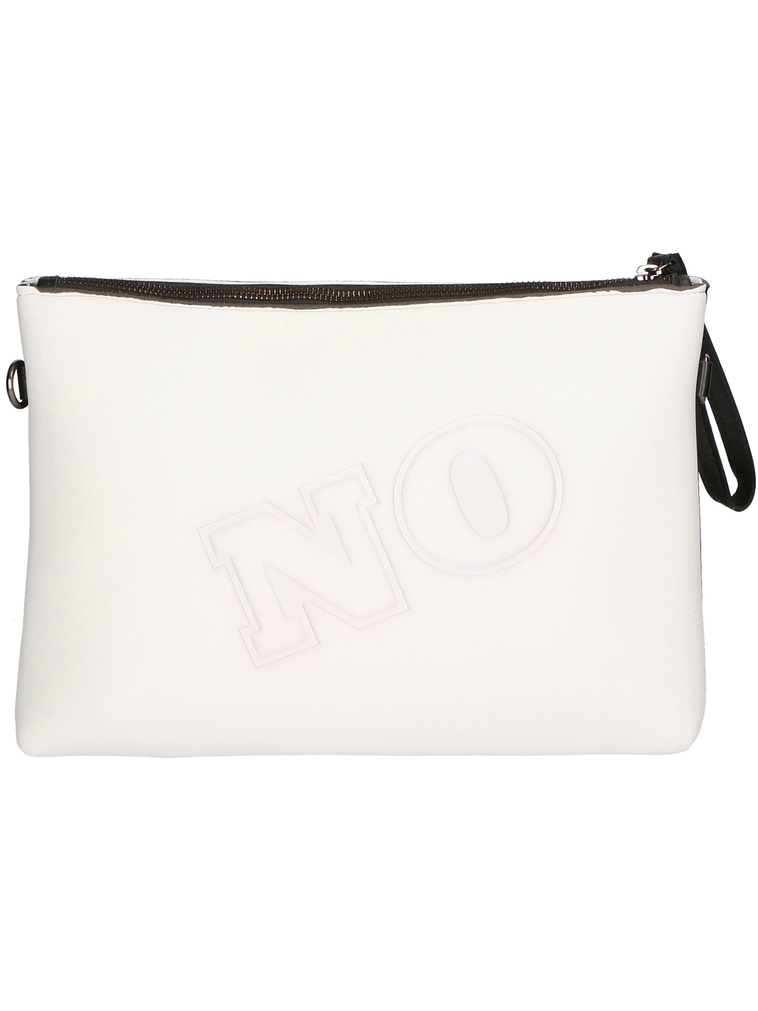 Ottavia Borsa a spalla da donna Neoprene 1331-BIANCO+NERO Gave Lux