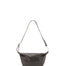 Borsa a spalla unisex in vera pelle 100% cotone 4603-NERO Alessia Firenze