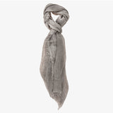 Sasha L1009-TAUPE Foulard unisex in cotone e seta Gave Lux
