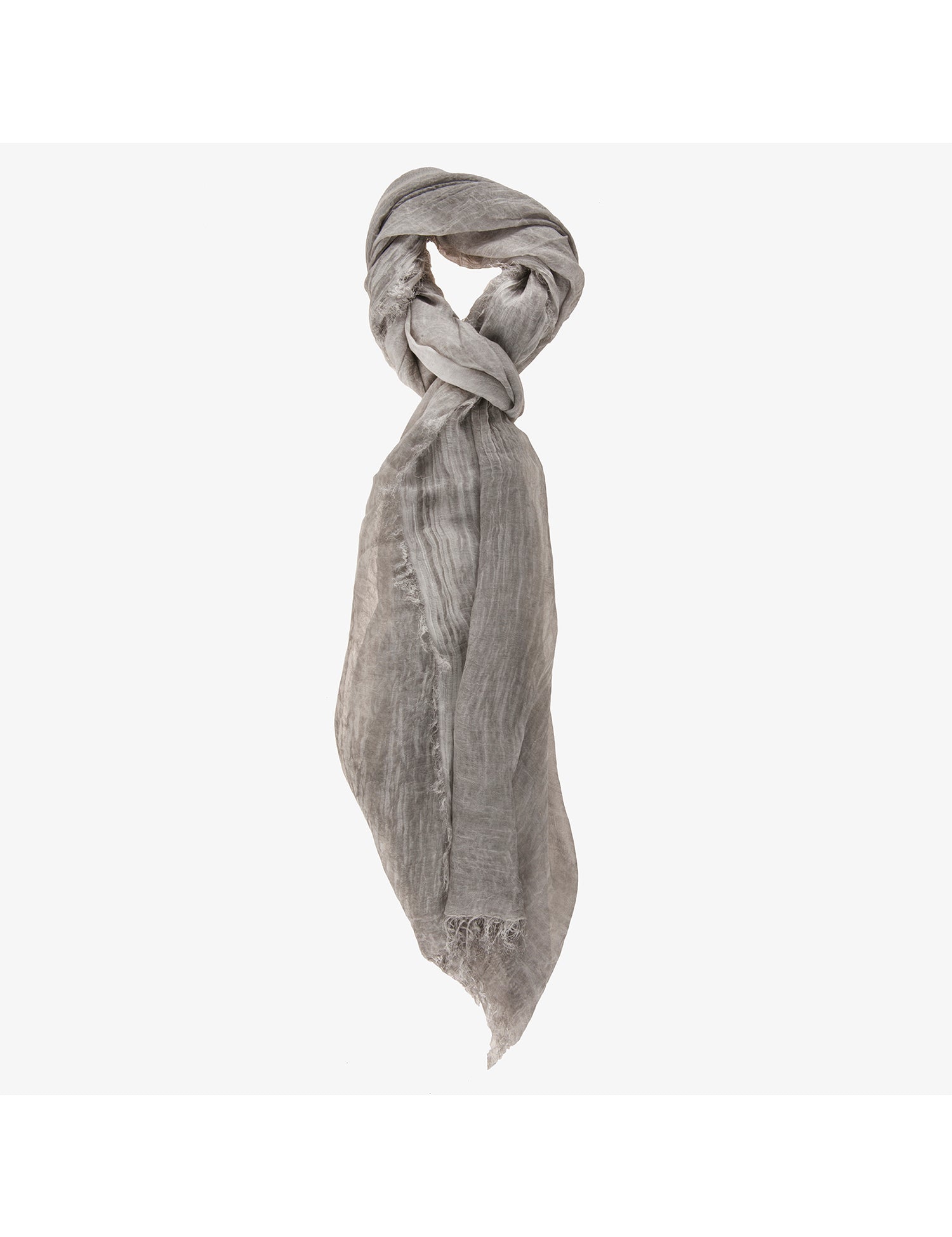 Sasha L1009-TAUPE Foulard unisex in cotone e seta Gave Lux