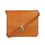 Bibiana Borsa a tracolla da donna Vera pelle 10018 1107-CUOIO Gave Lux