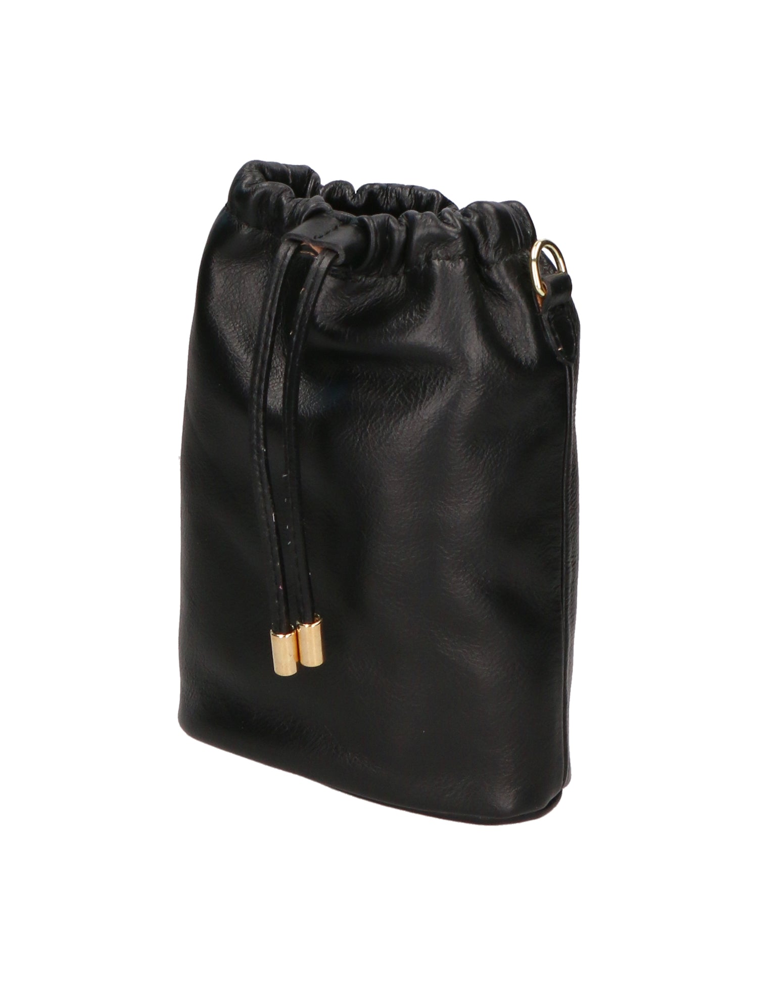 Angela Borsa a sacca da donna Vera pelle 05412-NERO BLACK Gave Lux