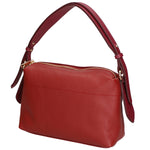 Vivienne Borsa a spalla da donna Vera pelle 06674-D10 RUBINO + D34 BORD Gave Lux