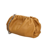 Quinta Borsa a tracolla donna Vera pelle 01448-D44 CUOIO COGNAC Gave Lux