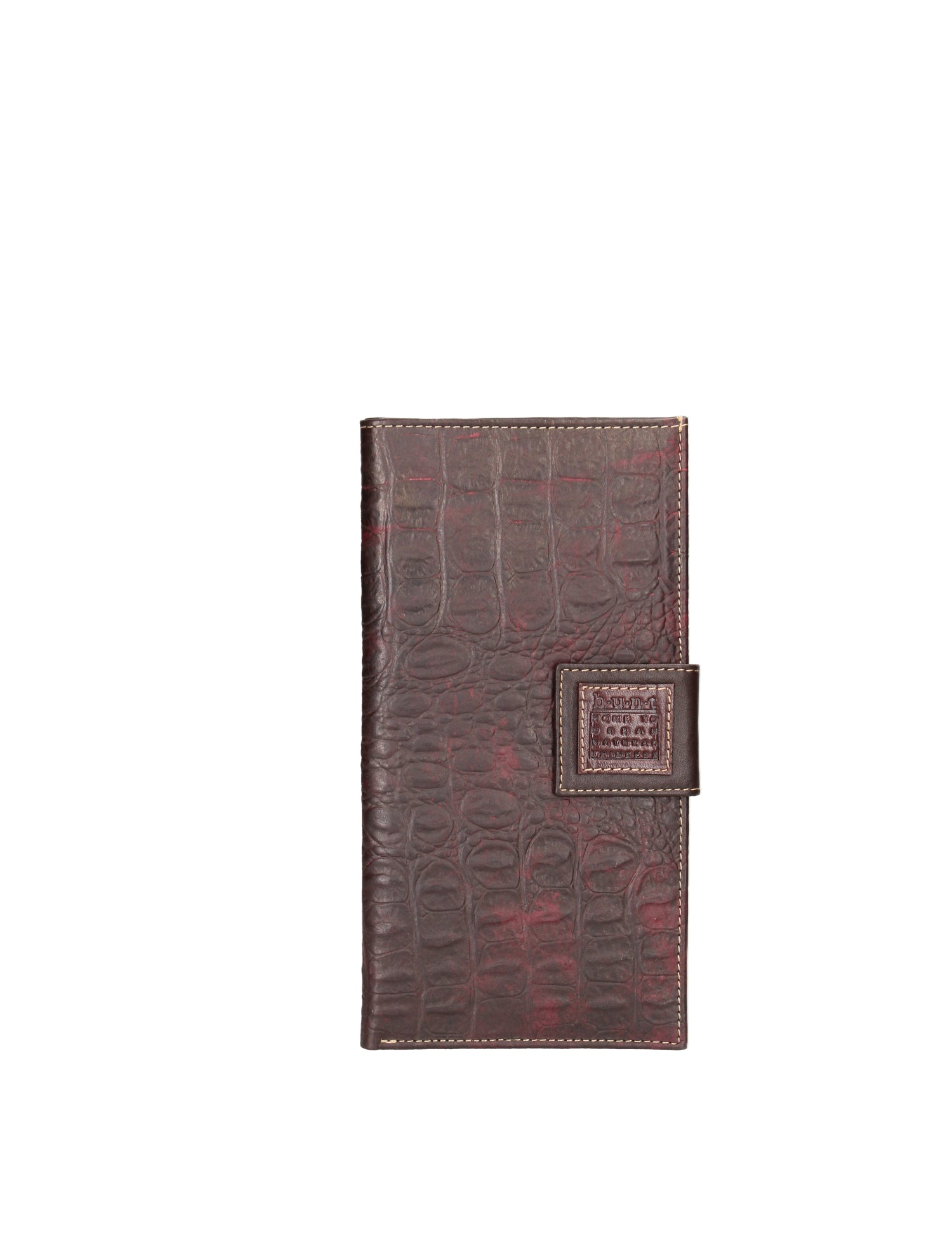 Aethel T000691-MOGANO Portafoglio unisex in vera pelle Gave Lux