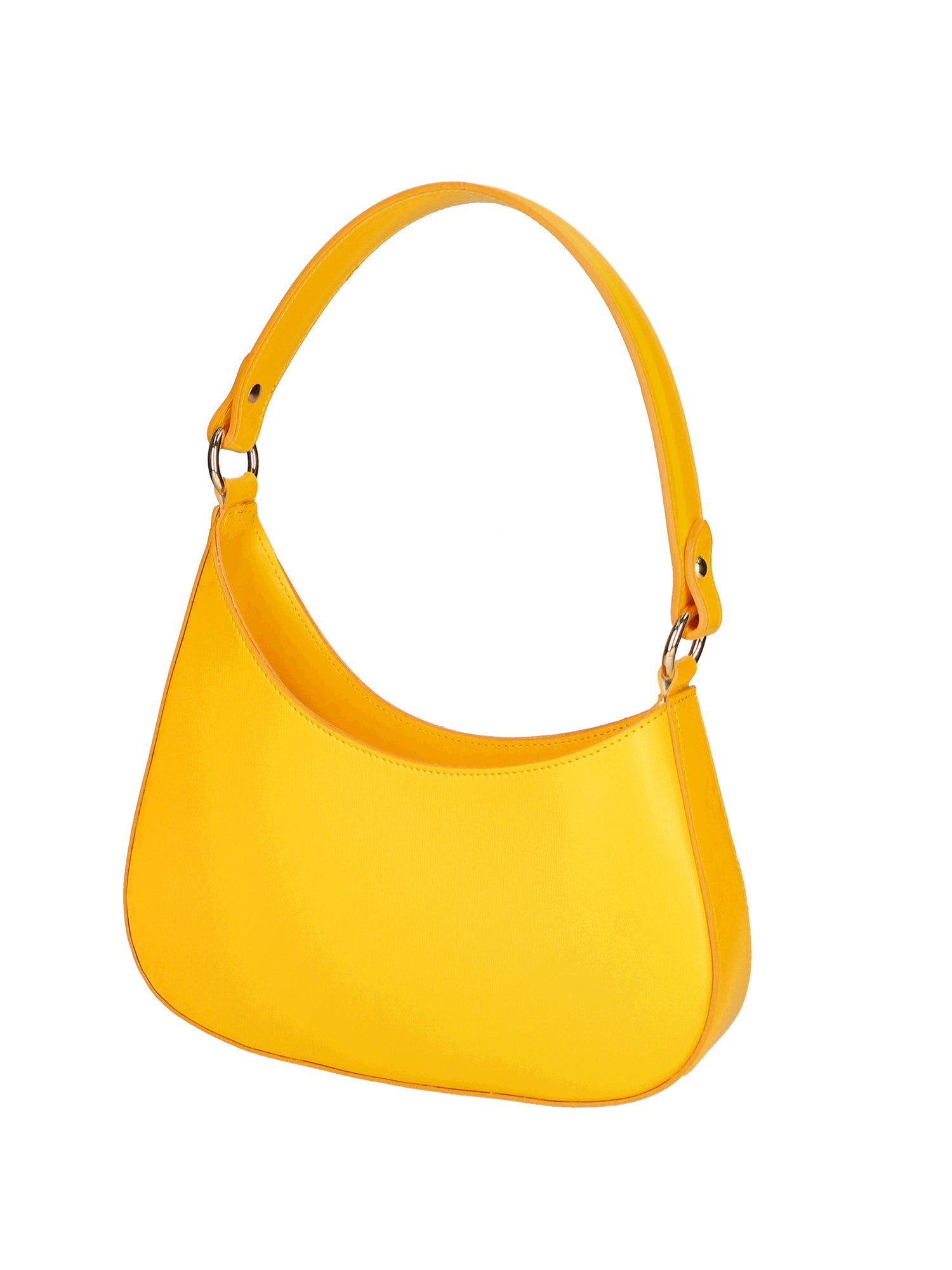 Borsa a spalla da donna Vera pelle MYB-05254-SS-GIALLO B04 My Best Bag