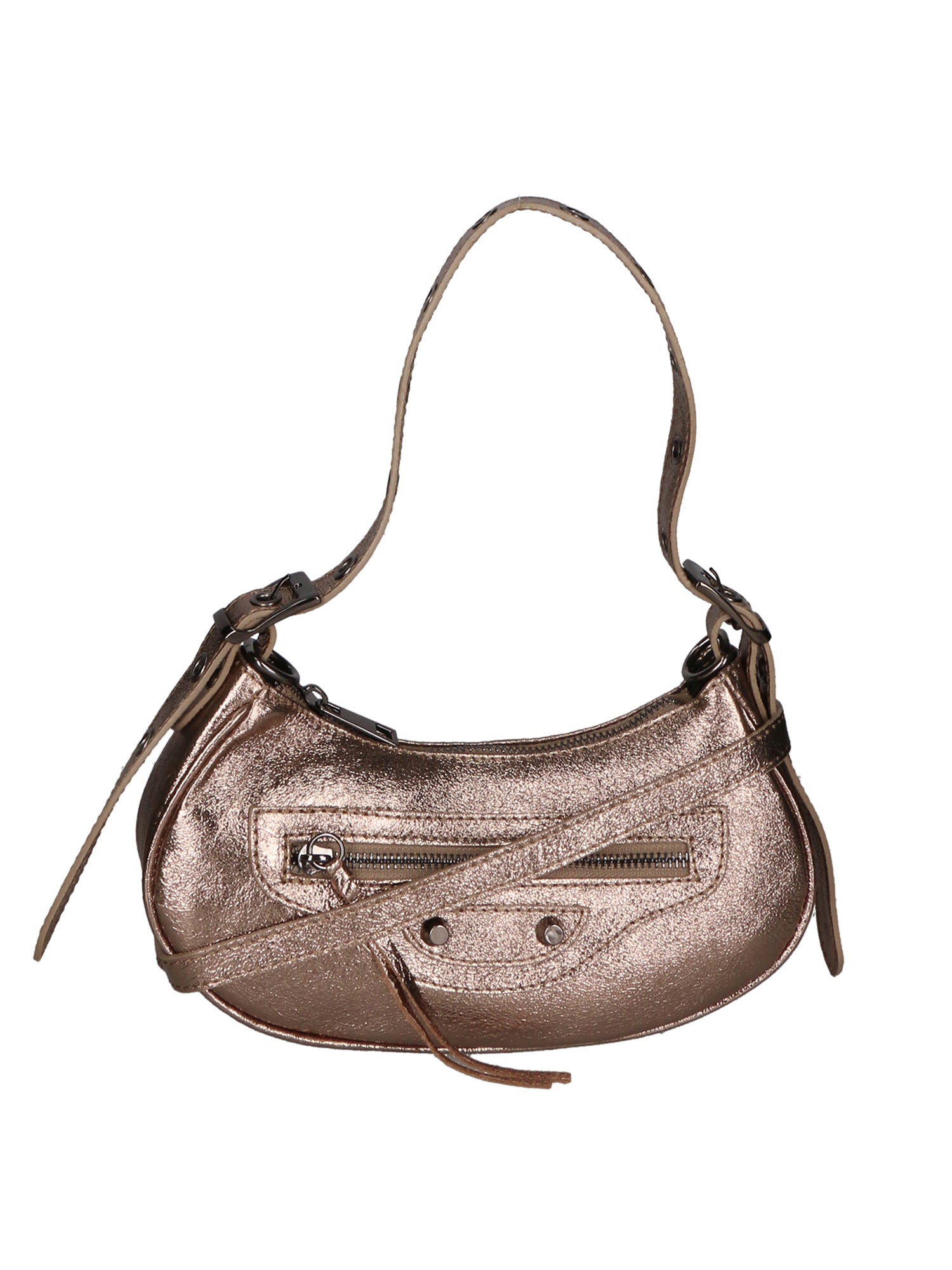 Gloria Borsa a mano da donna Vera pelle 05708L-L005 BRONZO Gave Lux