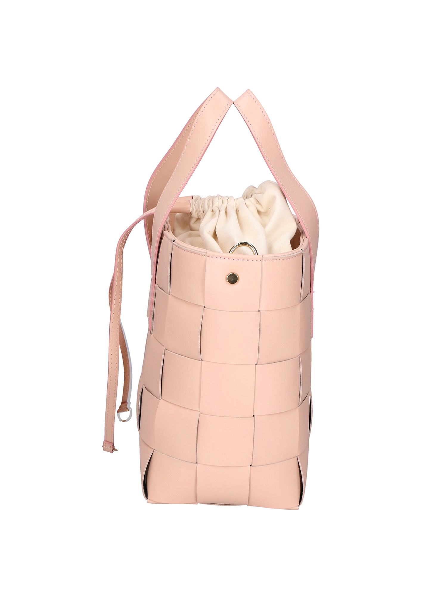 Borsa a mano da donna Vera pelle MYB-7055-SS-ROSA+BEIGE My Best Bag