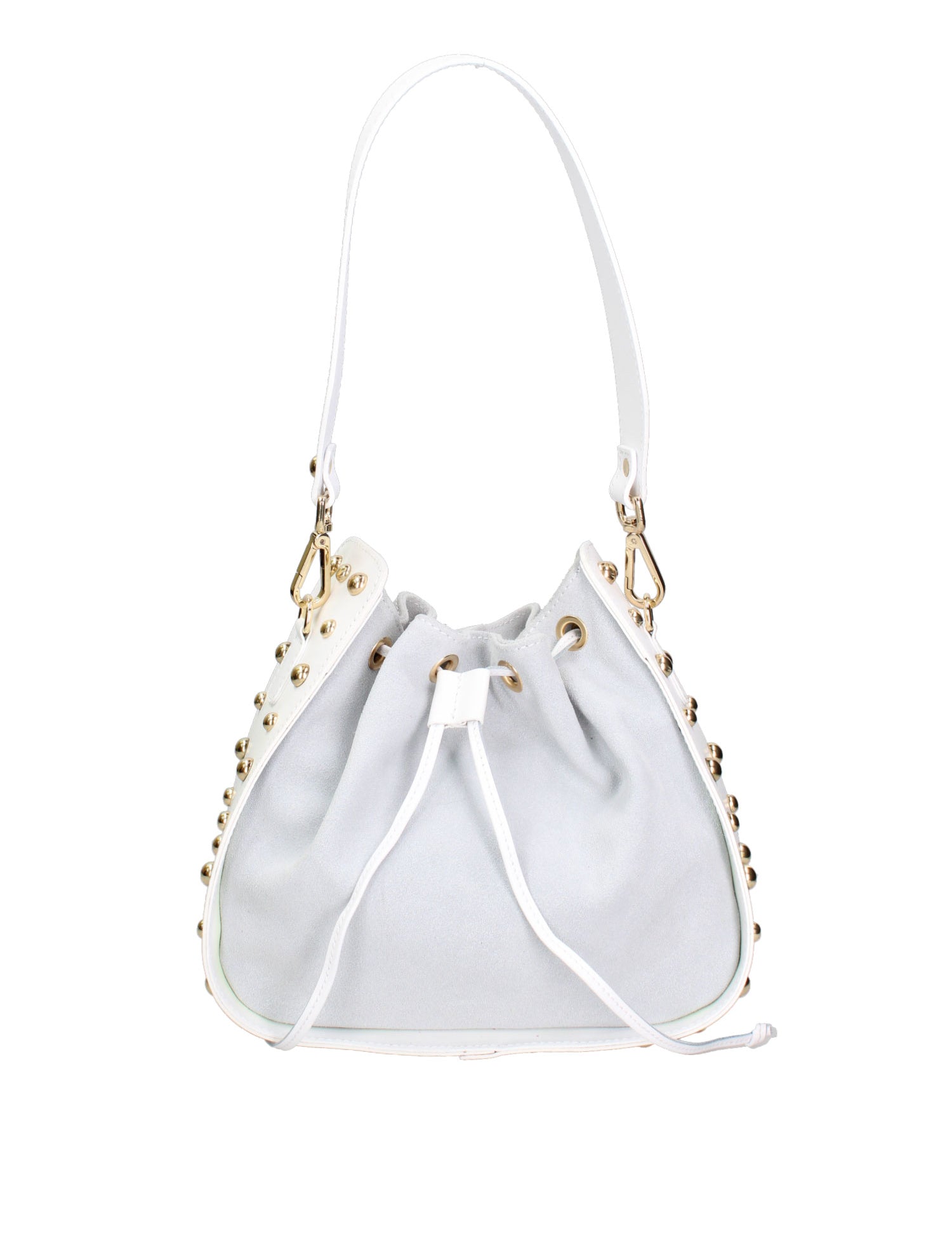 Ravello Borsa a spalla da donna Vera pelle 8977-BIANCO Gave Lux