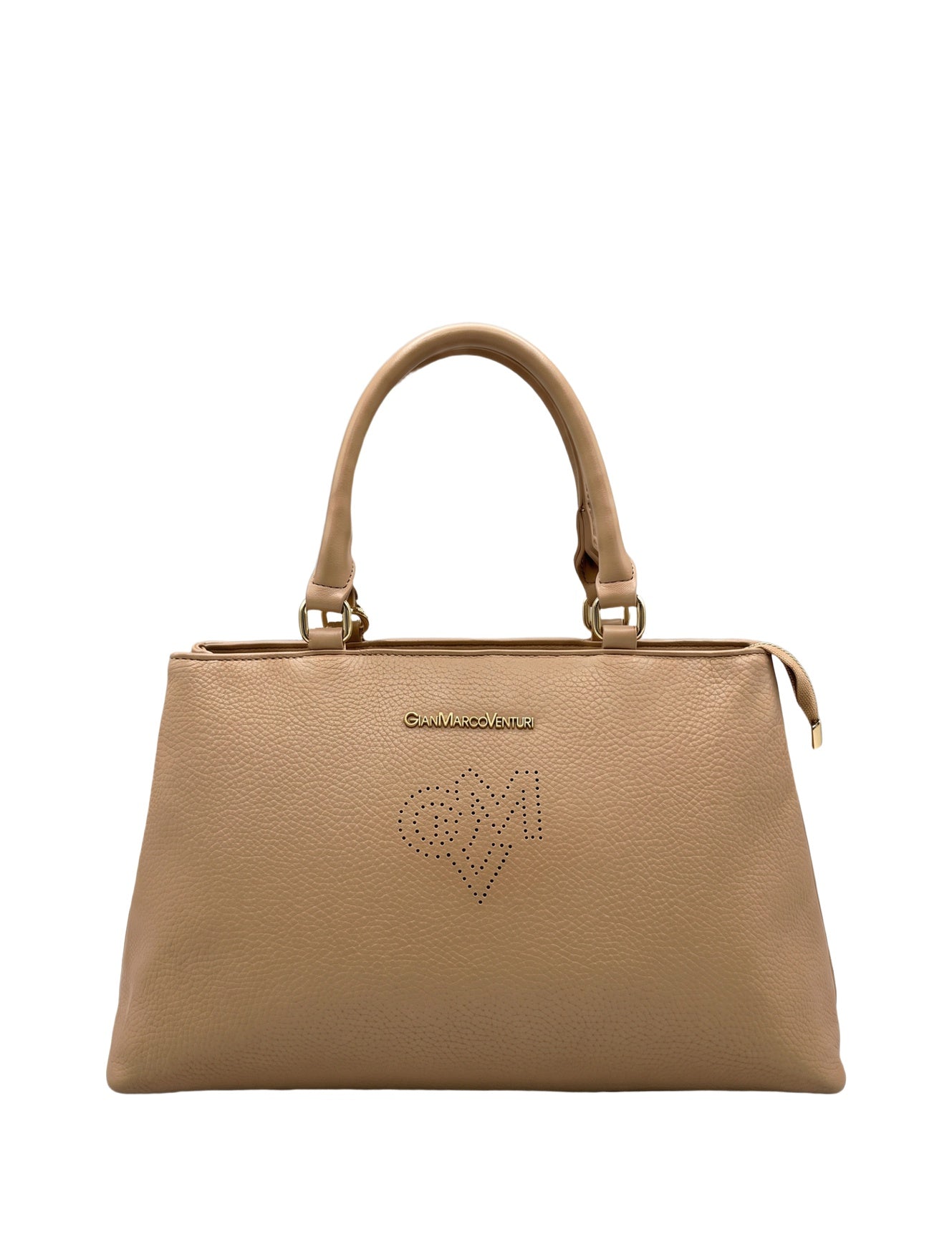 Borsa a Spalla in Pvc Verde Militare