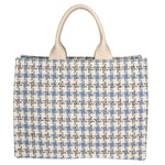 Alicia Borsa a spalla da donna Cotone e pelle 05086-S20 CIELO Gave Lux