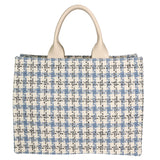 Alicia Borsa a spalla da donna Cotone e pelle 05086-S20 CIELO Gave Lux
