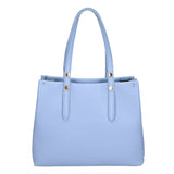 Iris Borsa a spalla da donna 100% pelle 06245-D220 AZZURRO Gave Lux