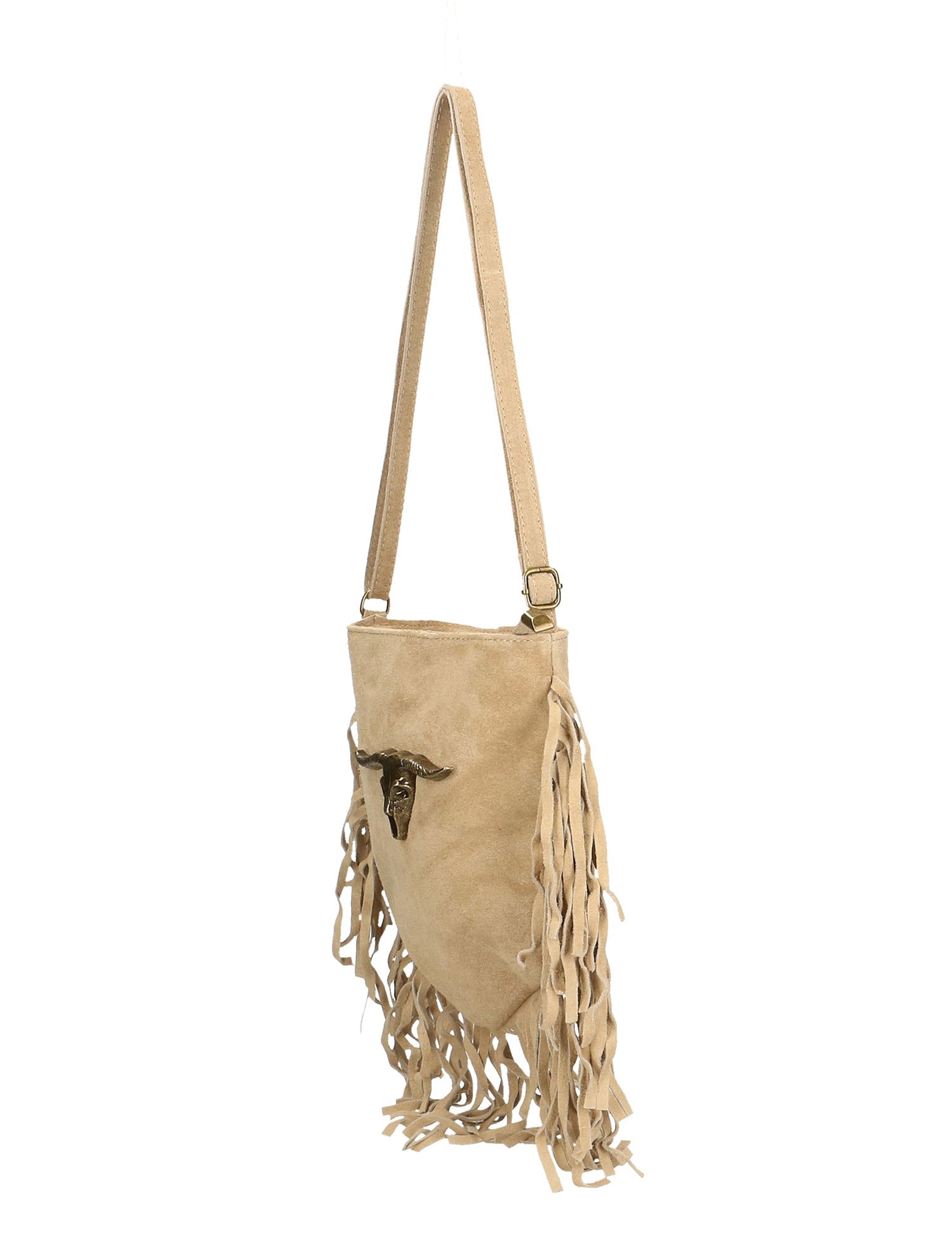 Solana Borsa a tracolla da donna Vera pelle 1518-TAUPE Gave Lux