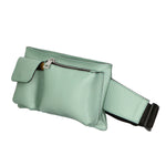Aisha 04733-D59 GRANITA Marsupio da donna in vera pelle + canvas Gave Lux