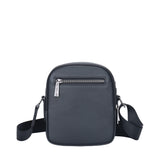 Borsa a tracolla da uomo in vera pelle Casual BC1484-BLACK B Cavalli