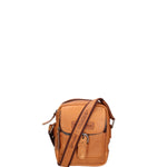 Borsa a tracolla da uomo Vera pelle RFID HILB-HT05-CUOIO Hill Burry