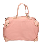 Borsa a mano da donna 100% pelle MYB-7014-SS-PEONIA G1+P726 ROSA My Best Bag