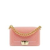 Borsa a mano da donna 100% Pvc FLAT S BALL-MAUVE + LIGHT GOLD Marc Ellis