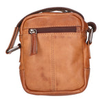 Borsa a tracolla unisex vera pelle Made in Italy SN5863147-TAN Santini Firenze
