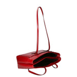 Flora Borsa a spalla da donna Vera pelle 9118-ROSSO RED Gave Lux