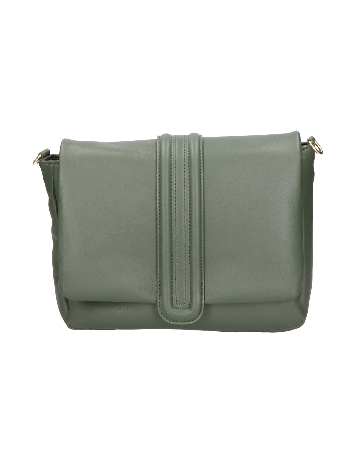Wanda Borsa a tracolla da donna Vera pelle 06497-S14 VERDE SCURO Gave Lux